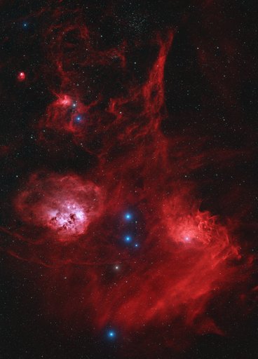Flaming Star in Auriga