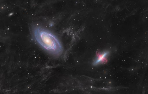 Messier 81 + 82